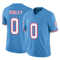 Punc T.Titans #0 Calvin Ridley Player Light Blue Limited Vapor F.U.S.E. Home Game Stitched Jerseys