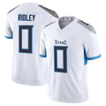 Punc T.Titans #0 Calvin Ridley Player White 2025 Vapor Limited Home Game Stitched Jerseys