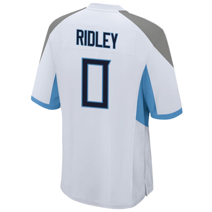 Punc T.Titans #0 Calvin Ridley Player White Home Game Stitched Jerseys