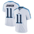 Punc T.Titans #11 Jermaine Johnson II Player White Limited Vapor Untouchable Home Game Stitched Jerseys