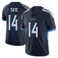 Punc T.Titans #14 Carnell Tate Player Navy Limited Vapor Untouchable Home Game Stitched Jerseys