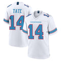 Punc T.Titans #14 Carnell Tate Player White 2026 Game Home Stitched Jerseys