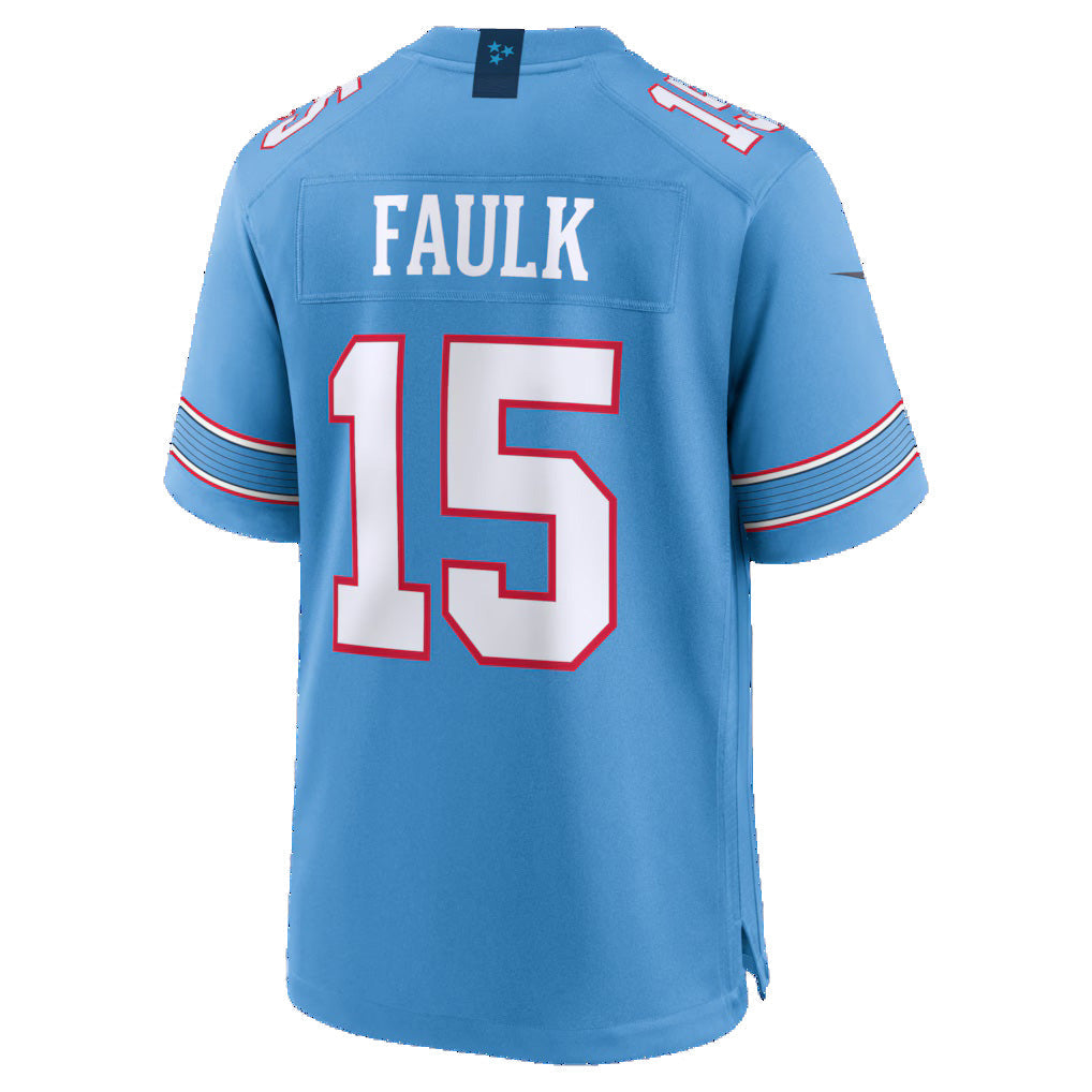 Punc T.Titans #15 Keldric Faulk Light Blue Team Game Stitched Jerseys