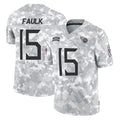 Punc T.Titans #15 Keldric Faulk Player Arctic Camo Limited Salute to Service Home Game Stitched Jerseys