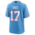 Punc T.Titans #17 Chimere Dike Light Blue Team Game Stitched Jerseys