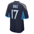 Punc T.Titans #17 Chimere Dike Navy Team Game Stitched Jerseys