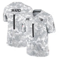 Punc T.Titans #1 Cameron Ward Player Arctic Camo Limited Salute to Service Home Game Stitched Jerseys