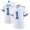 Punc T.Titans #1 Cameron Ward Player White 2026 Game Home Stitched Jerseys