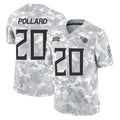 Punc T.Titans #20 Tony Pollard Player Arctic Camo Limited Salute to Service Home Game Stitched Jerseys