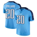 Punc T.Titans #20 Tony Pollard Player Light Blue Limited Color Rush Home Game Stitched Jerseys