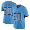 Punc T.Titans #20 Tony Pollard Player Light Blue Vapor F.U.S.E. Limited Home Game Stitched Jerseys