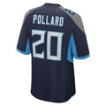Punc T.Titans #20 Tony Pollard Player Navy Home Game Stitched Jerseys