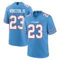 Punc T.Titans #23 Kevin Winston Jr. Player Light Blue 2026 Game Home Stitched Jerseys