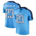 Punc T.Titans #23 Kevin Winston Jr. Player Light Blue Limited Color Rush Home Game Stitched Jerseys