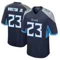 Punc T.Titans #23 Kevin Winston Jr. Player Navy Home Game Stitched Jerseys