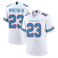 Punc T.Titans #23 Kevin Winston Jr. Player White 2026 Game Home Stitched Jerseys