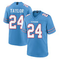 Punc T.Titans #24 Alontae Taylor Player Light Blue 2026 Game Home Stitched Jerseys