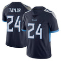 Punc T.Titans #24 Alontae Taylor Player Navy Limited Vapor Untouchable Home Game Stitched Jerseys