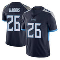 Punc T.Titans #26 Marcus Harris Player Navy Limited Vapor Untouchable Home Game Stitched Jerseys