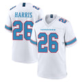 Punc T.Titans #26 Marcus Harris Player White 2026 Game Home Stitched Jerseys