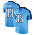 Punc T.Titans #33 Cedric Gray Player Light Blue Limited Color Rush Home Game Stitched Jerseys