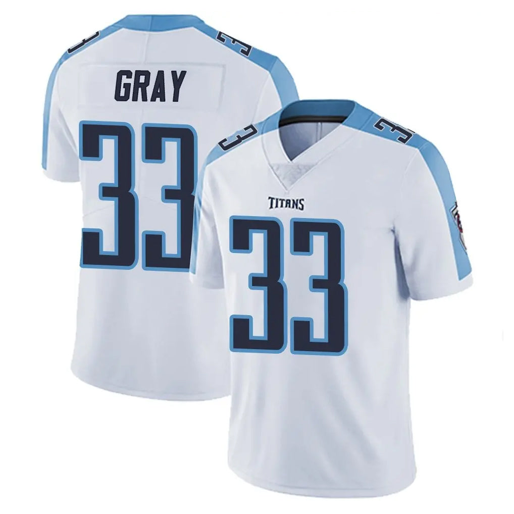 Punc T.Titans #33 Cedric Gray Player White Limited Vapor Untouchable Home Game Stitched Jerseys