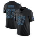 Punc T.Titans #37 Amani Hooker Player Black Impact Limited Home Game Stitched Jerseys