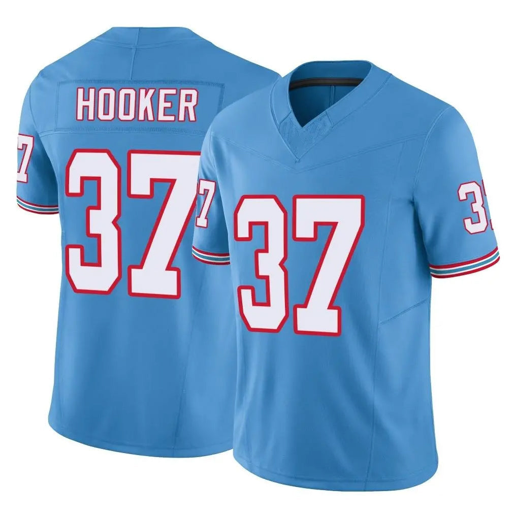 Punc T.Titans #37 Amani Hooker Player Light Blue Limited Vapor F.U.S.E. Home Game Stitched Jerseys