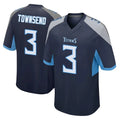 Punc T.Titans #3 Tommy Townsend Player Navy Home Game Stitched Jerseys