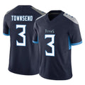 Punc T.Titans #3 Tommy Townsend Player Navy Limited Vapor F.U.S.E. Home Game Stitched Jerseys