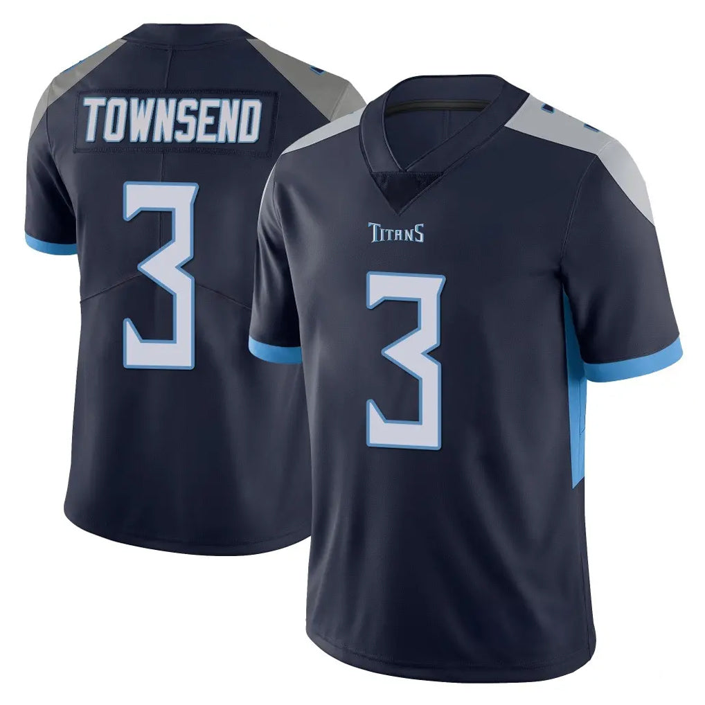 Punc T.Titans #3 Tommy Townsend Player Navy Limited Vapor Untouchable Home Game Stitched Jerseys