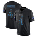 Punc T.Titans #4 Wan'Dale Robinson Player Black Impact Limited Home Game Stitched Jerseys