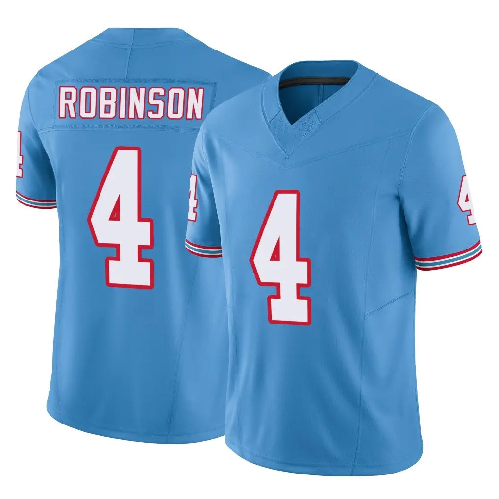 Punc T.Titans #4 Wan'Dale Robinson Player Light Blue Limited Vapor F.U.S.E. Home Game Stitched Jerseys