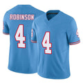 Punc T.Titans #4 Wan'Dale Robinson Player Light Blue Limited Vapor F.U.S.E. Home Game Stitched Jerseys