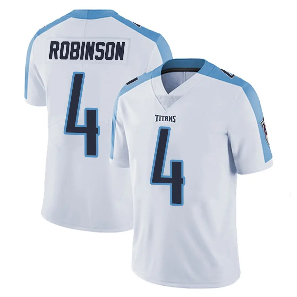 Punc T.Titans #4 Wan'Dale Robinson Player White Limited Vapor Untouchable Home Game Stitched Jerseys