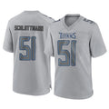 Punc T.Titans #51 Austin Schlottmann Player Gray Atmosphere Fashion Home Game Stitched Jerseys