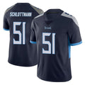 Punc T.Titans #51 Austin Schlottmann Player Navy Limited Vapor Untouchable Home Game Stitched Jerseys