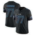 Punc T.Titans #77 Peter Skoronski Player Black Impact Limited Home Game Stitched Jerseys