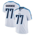 Punc T.Titans #77 Peter Skoronski Player White Limited Vapor Untouchable Home Game Stitched Jerseys