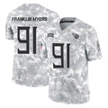 Punc T.Titans #91 John Franklin-Myers Player Arctic Camo Limited Salute to Service Home Game Stitched Jerseys