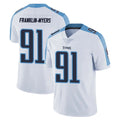 Punc T.Titans #91 John Franklin-Myers Player White Limited Vapor Untouchable Home Game Stitched Jerseys