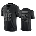 Punc T.Titans #98 Jeffery Simmons Player Black RFLCTV Limited Stitched Jerseys