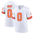Punc TB.Buccaneers #0 Yaya Diaby Player White '76 Home Game Stitched Jerseys