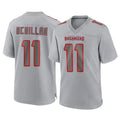 Punc TB.Buccaneers #11 Jalen McMillan Player Gray Atmosphere Fashion Home Game Stitched Jerseys