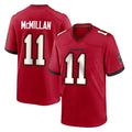 Punc TB.Buccaneers #11 Jalen McMillan Player Red Home Game Stitched Jerseys