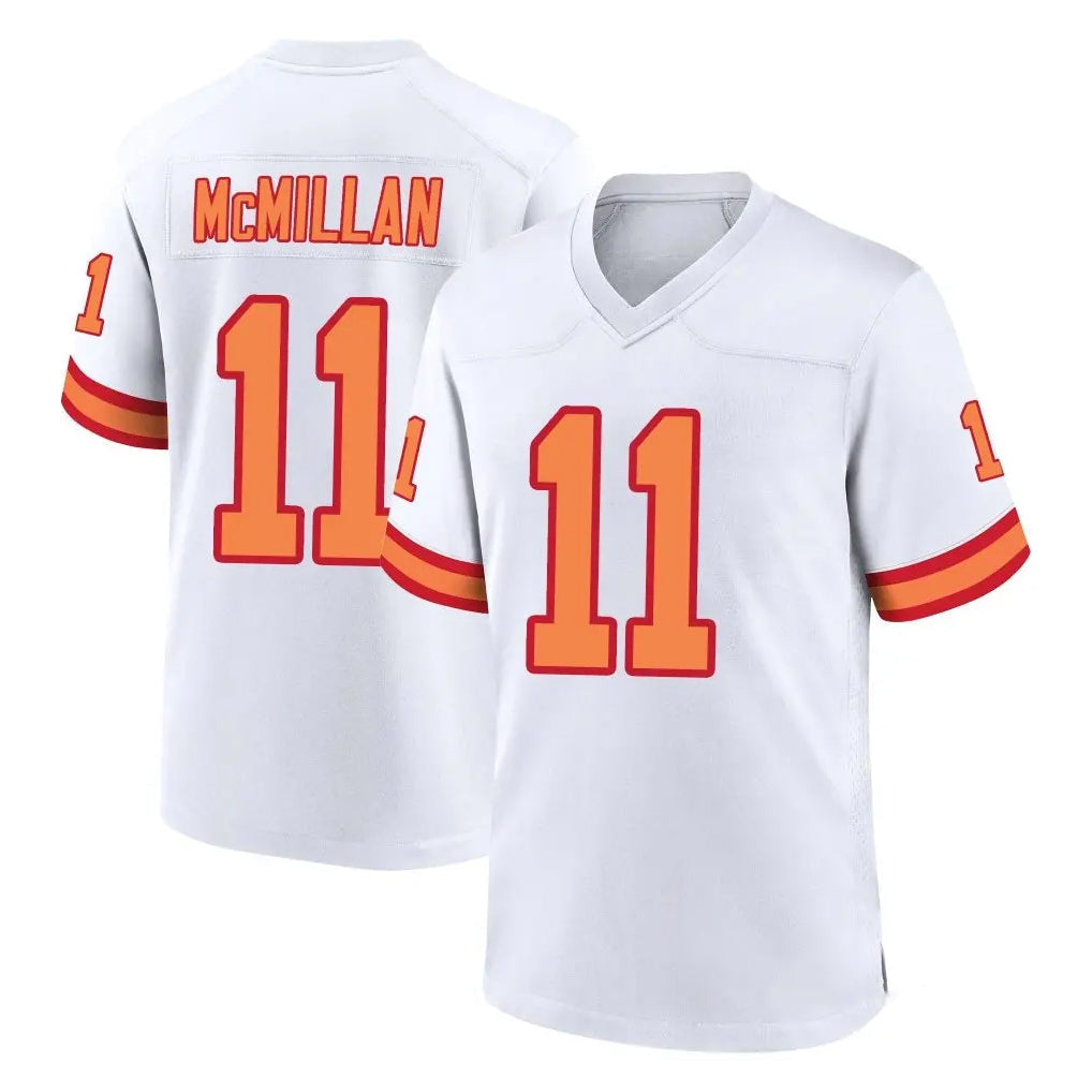 Punc TB.Buccaneers #11 Jalen McMillan Player White '76 Home Game Stitched Jerseys