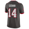Punc TB.Buccaneers #14 Chris Godwin Jr. Player Pewter Vapor Limited Stitched Jerseys