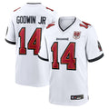 Punc TB.Buccaneers #14 Chris Godwin Jr. Player White 50th Anniversary Game Stitched Jerseys