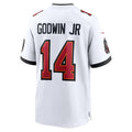 Punc TB.Buccaneers #14 Chris Godwin Jr. Player White Game Home Stitched Jerseys
