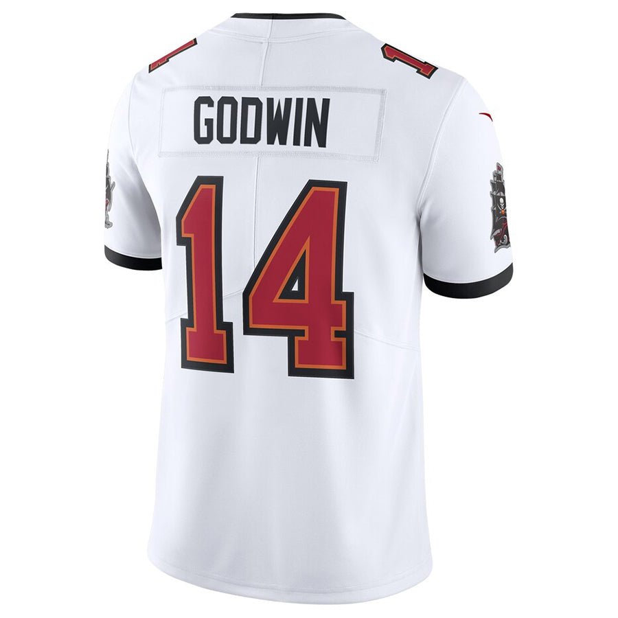 Punc TB.Buccaneers #14 Chris Godwin Jr. Player White Vapor Limited Stitched Jerseys